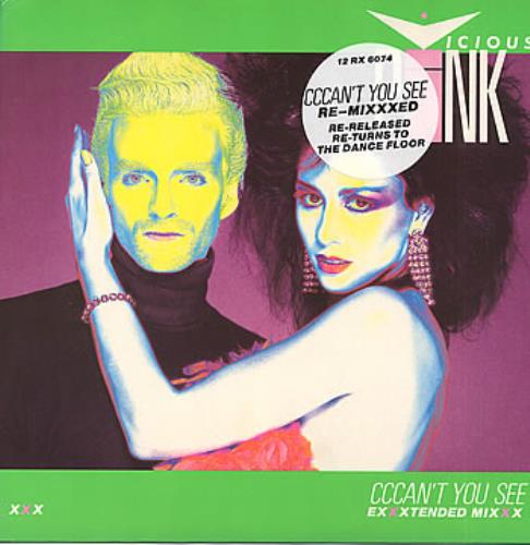 Vicious Pink Cccan't You See UK 12